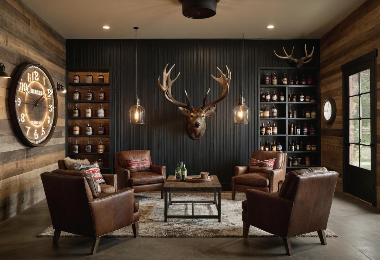 Easy Ways to Impress with Rustic Man Cave Wall Decor-03.jpg