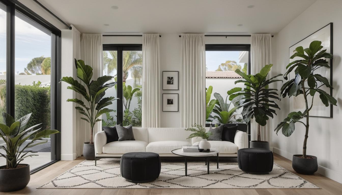 How to Enliven Monochrome Spaces with Plants-01.jpg