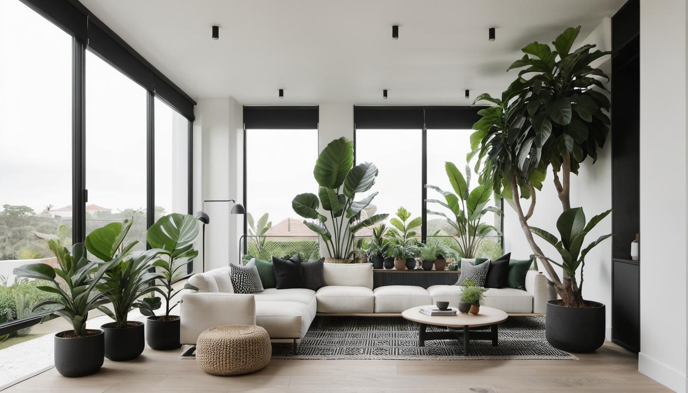 Learn how to enhance monochrome interiors with houseplants, choose suitable indoor plants, accessorize them, and understand their benefits on air quality and mental wellbeing. Get styling tips and more.